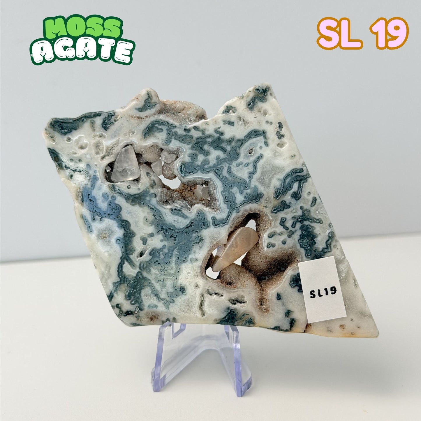 Moss Agate Slab | SL 19