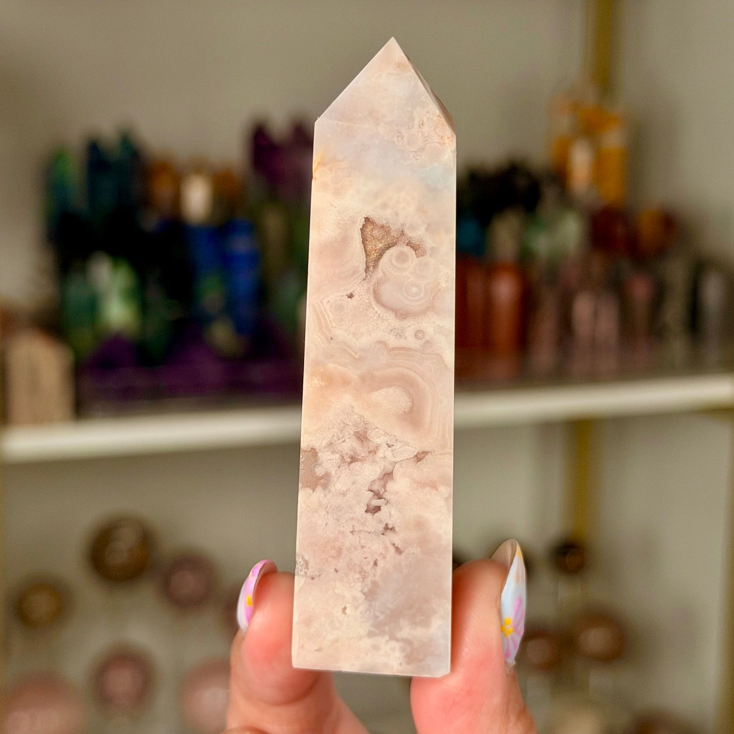 Pink Amethyst Obelisk Tower | PA7