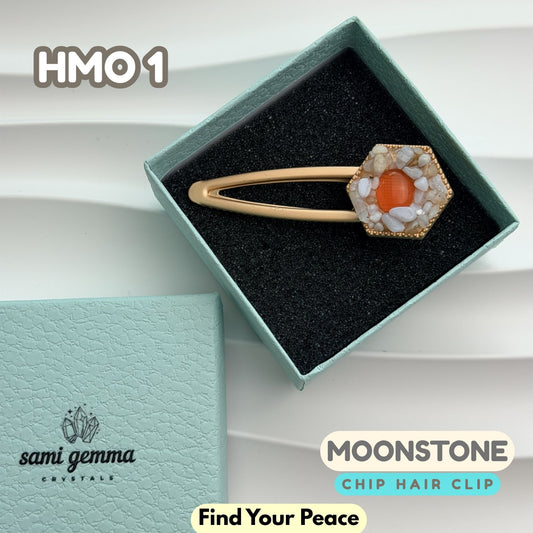 Moonstone Hair Clip | HMO1