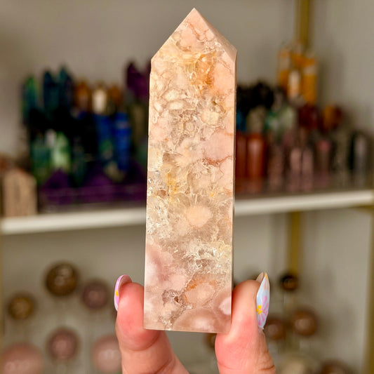 Pink Amethyst Obelisk Tower | PA11