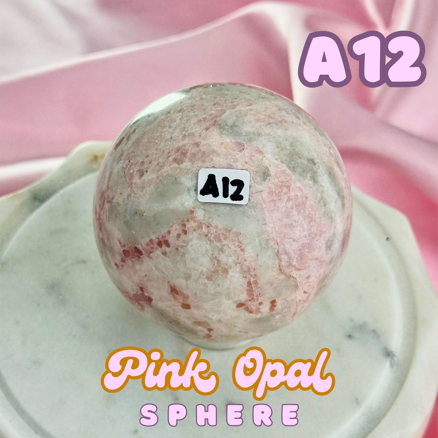 Pink Opal Sphere | A12