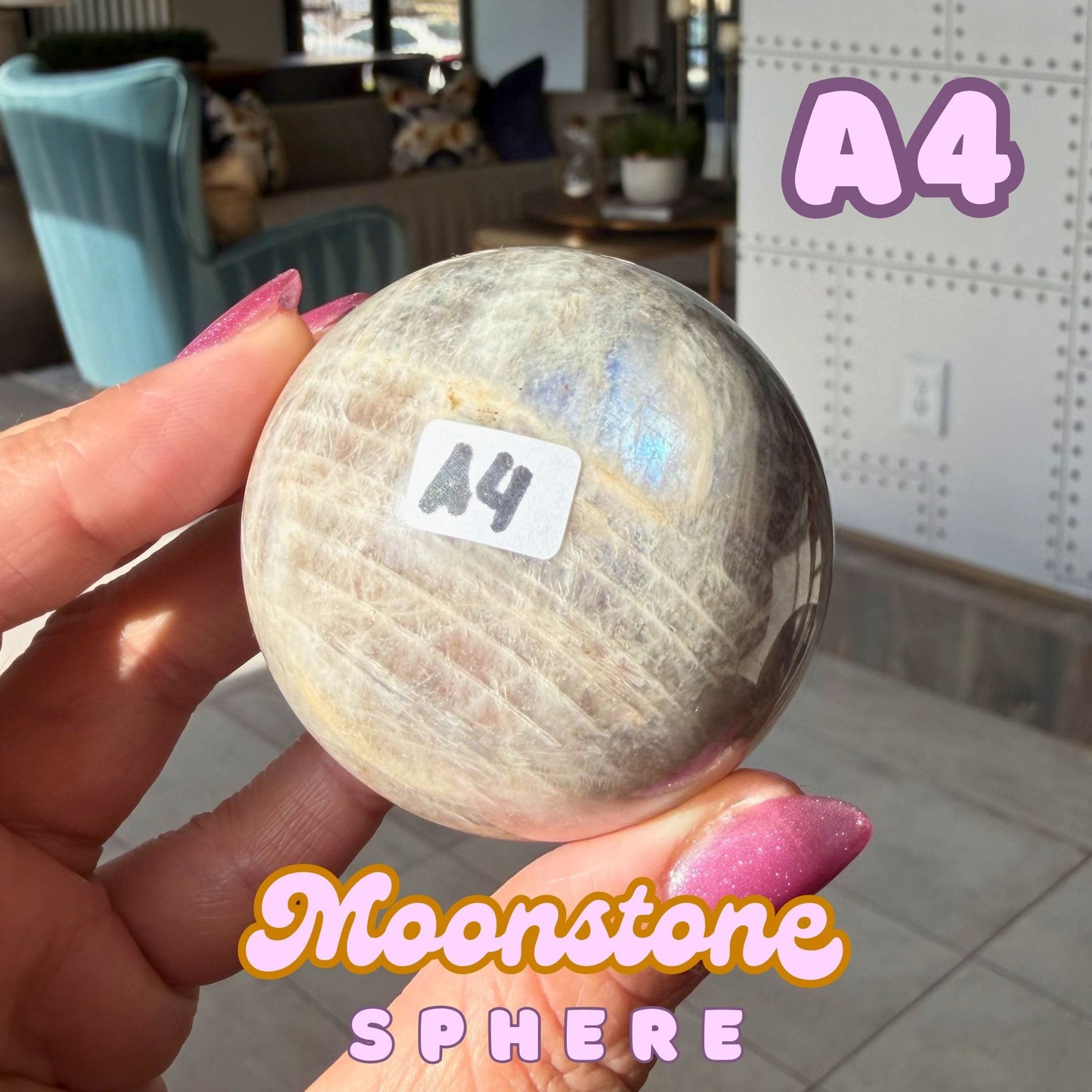 Moonstone Sphere |A4