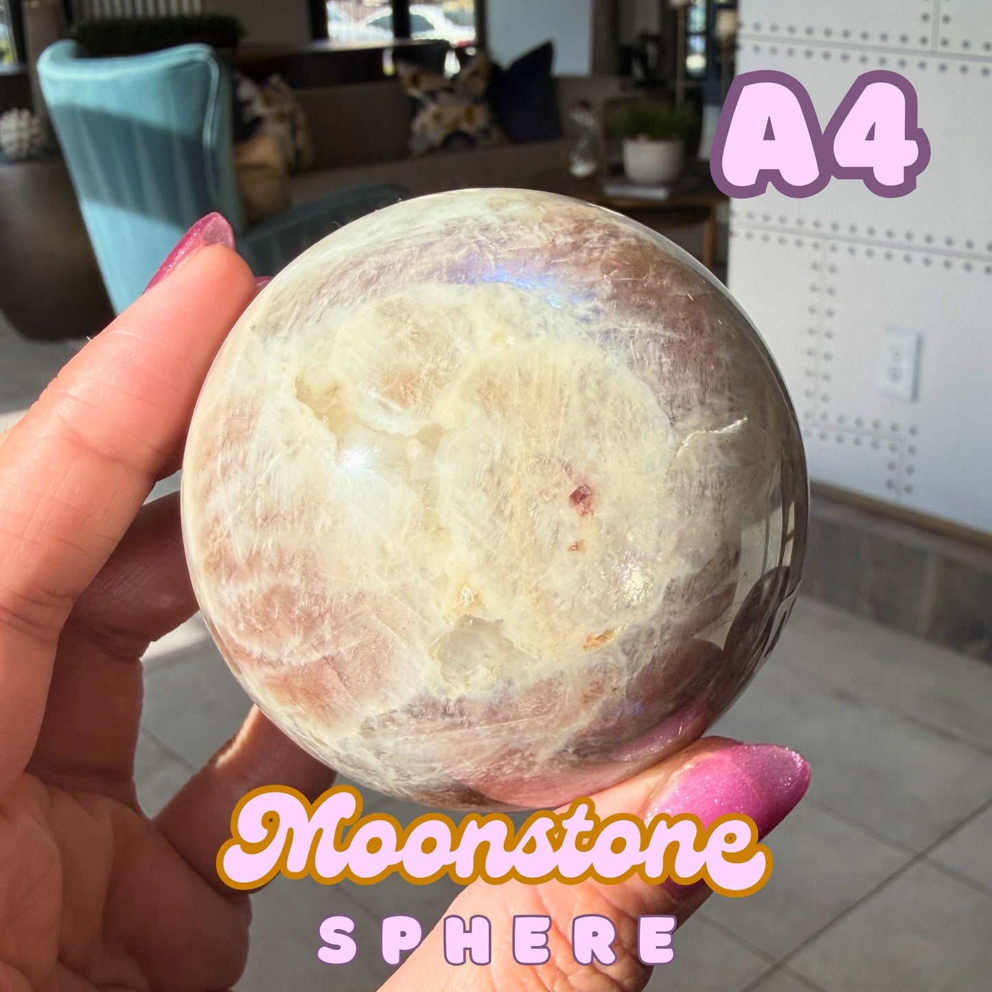 Moonstone Sphere |A4