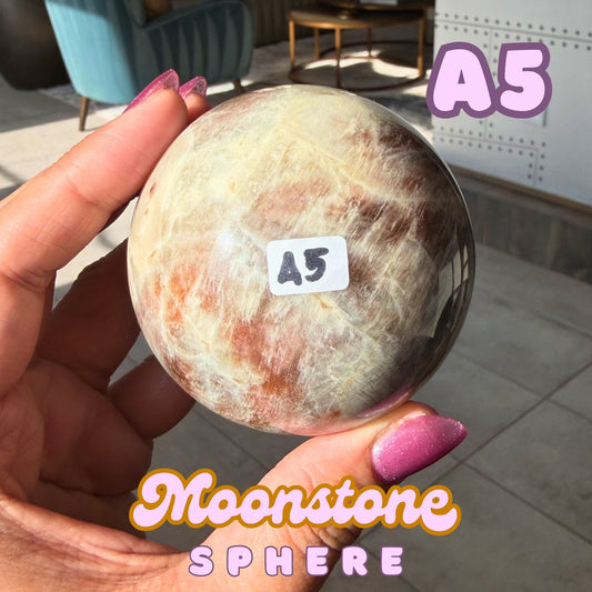 Moonstone Sphere |A5