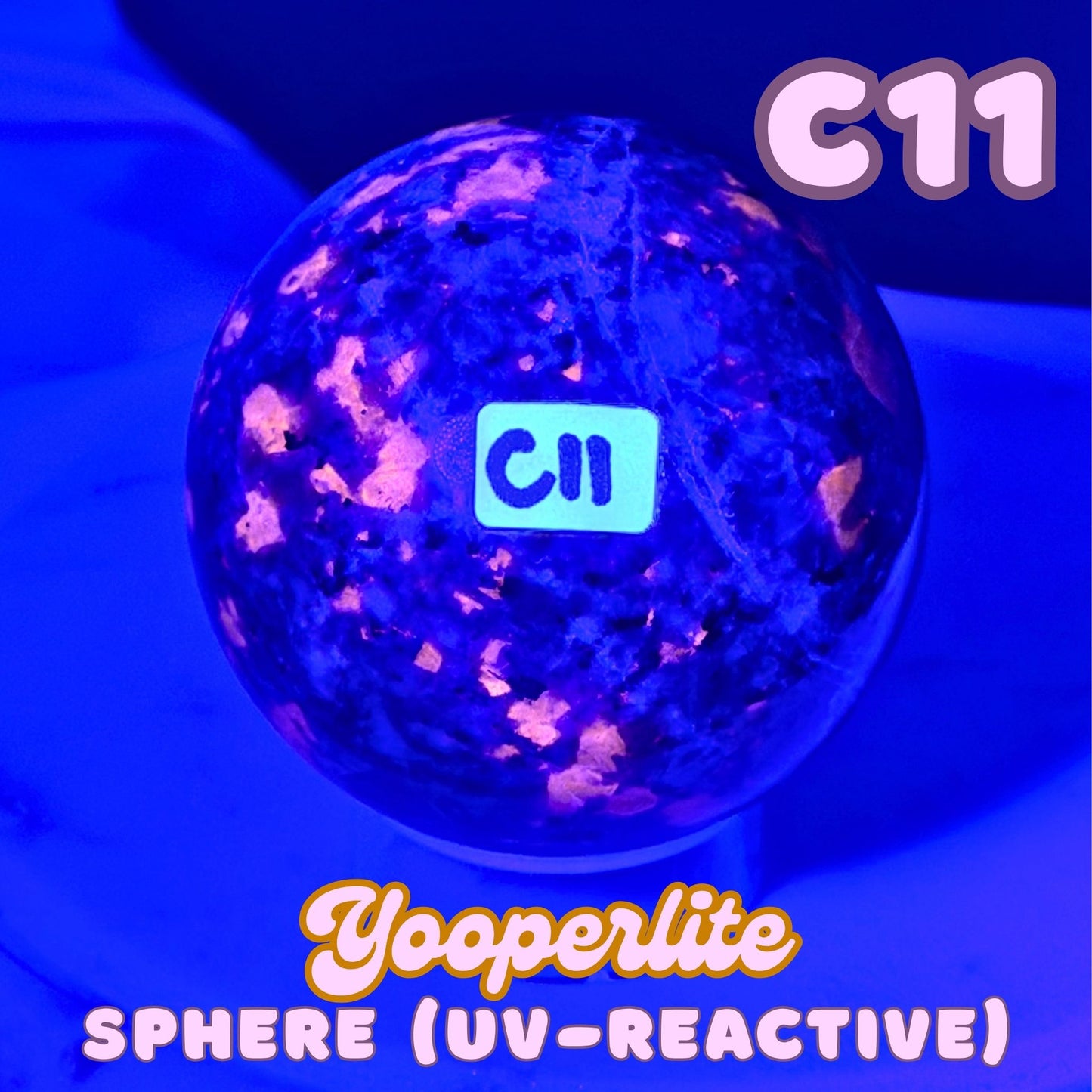 Yooperlite Sphere | C11