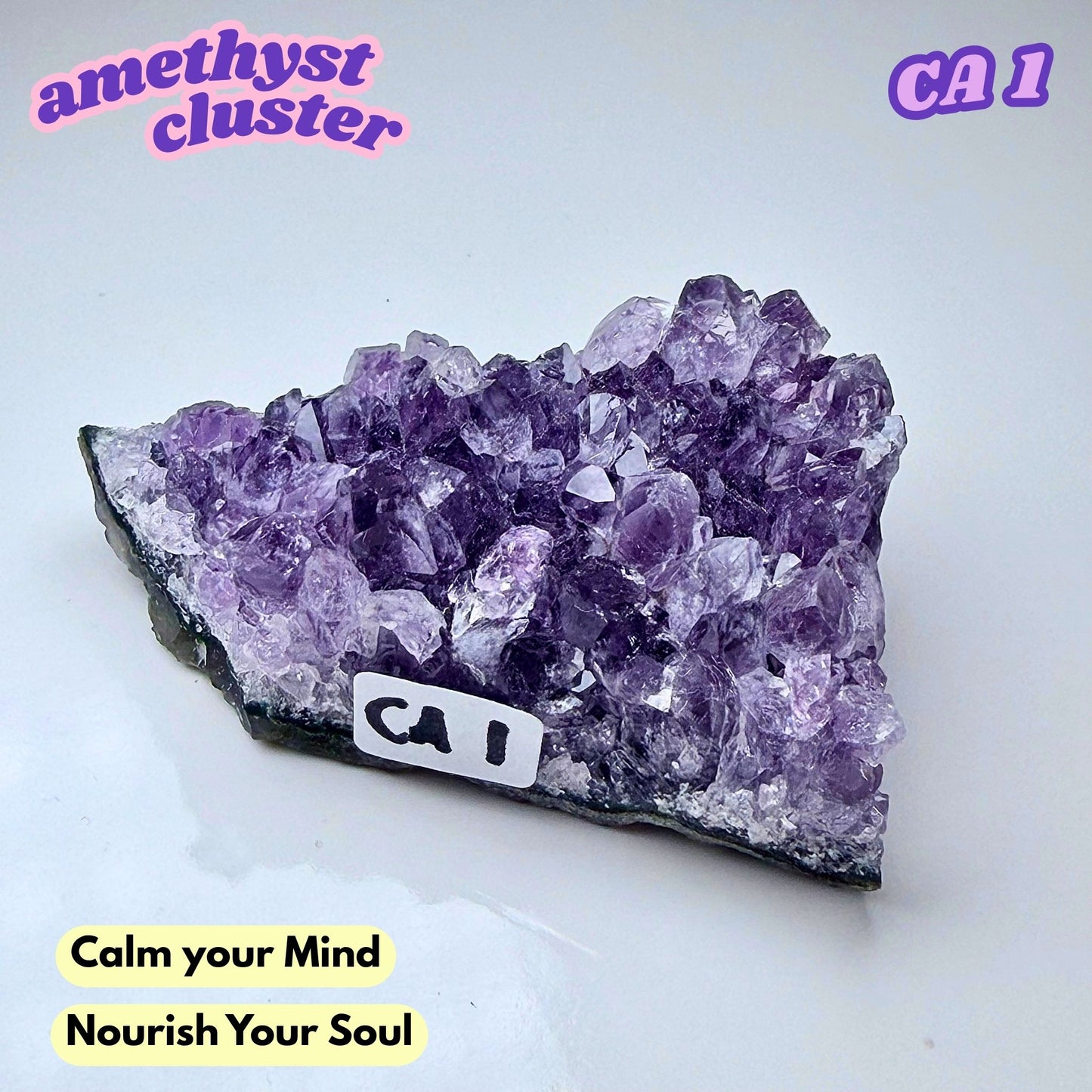 Druzy Amethyst Cluster | CA1