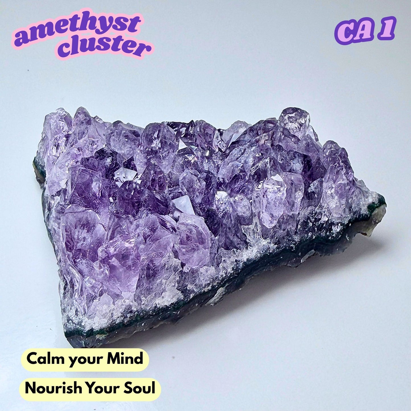 Druzy Amethyst Cluster | CA1