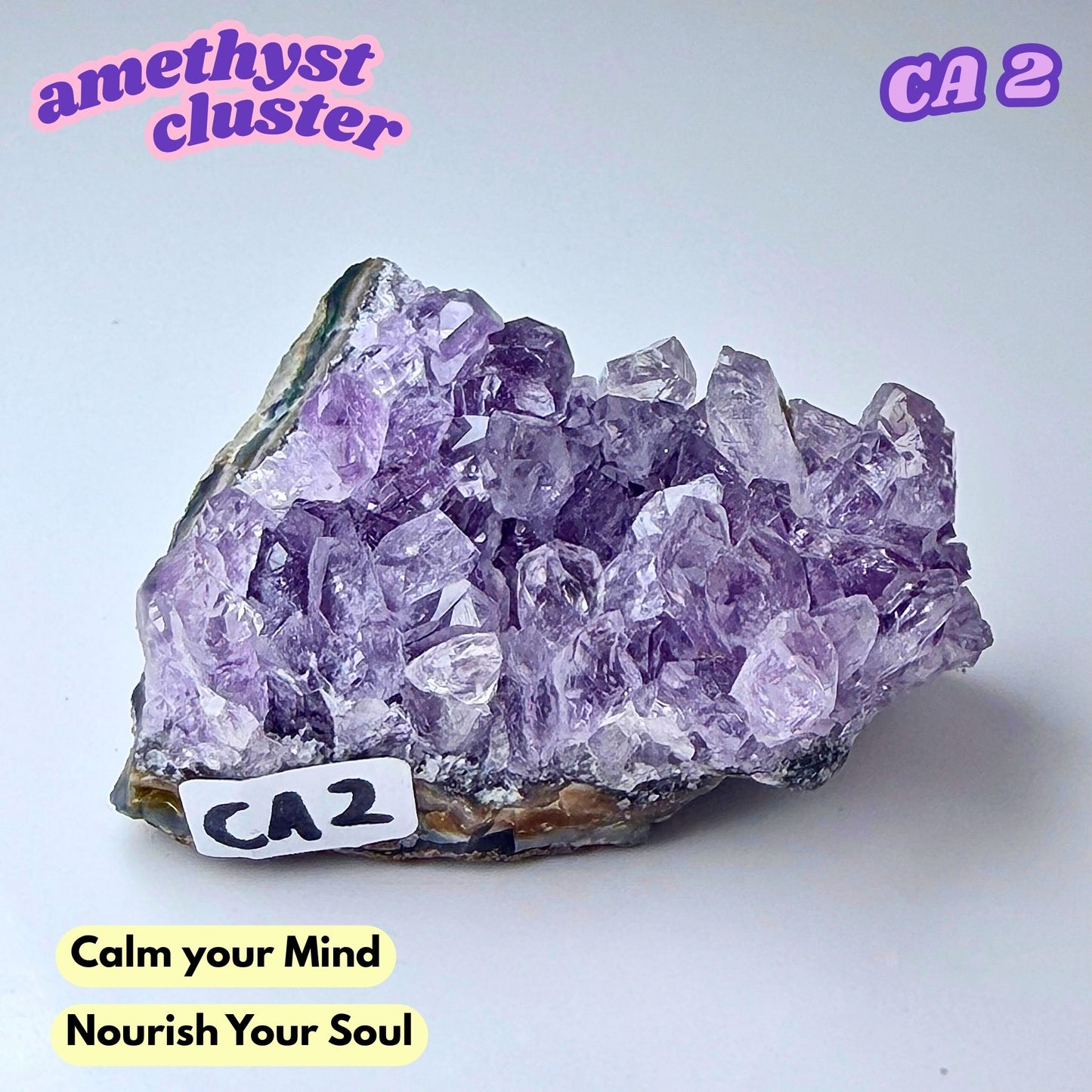 Druzy Amethyst Cluster | CA2
