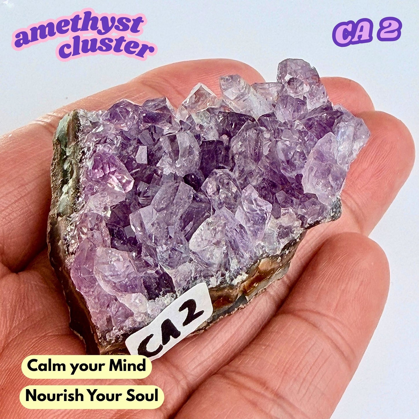 Druzy Amethyst Cluster | CA2