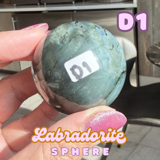 Labradorite Sphere | D1