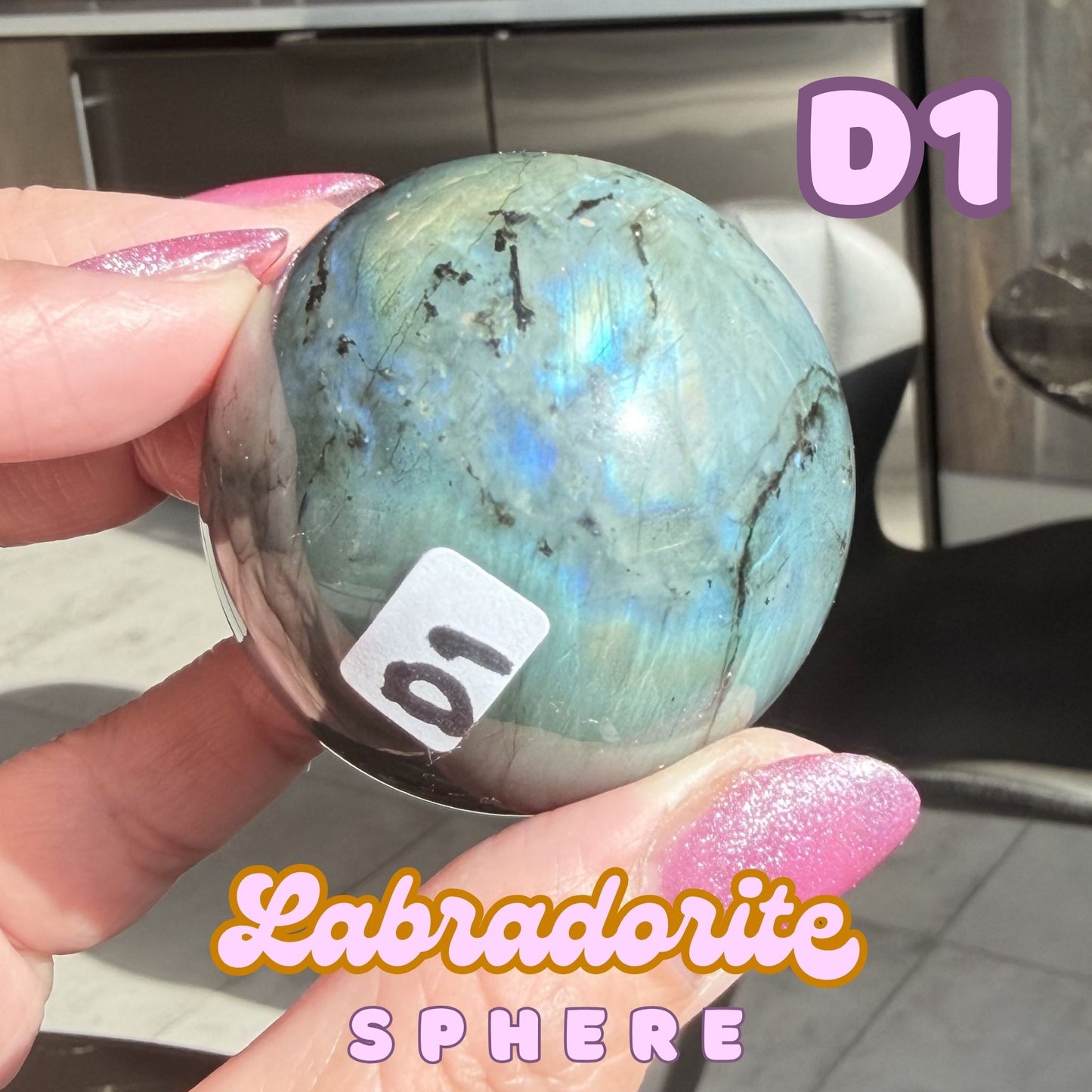 Labradorite Sphere | D1