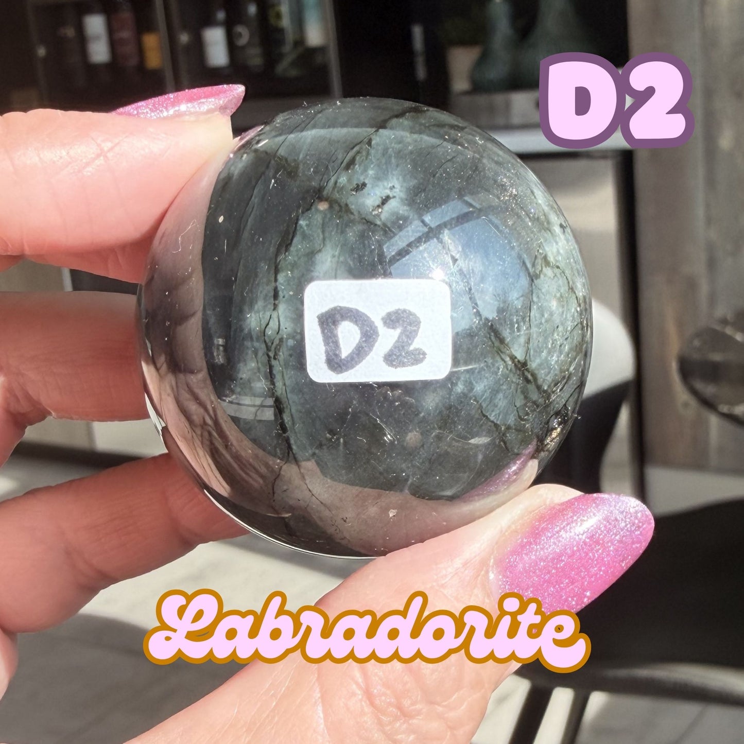 Labradorite Sphere | D2