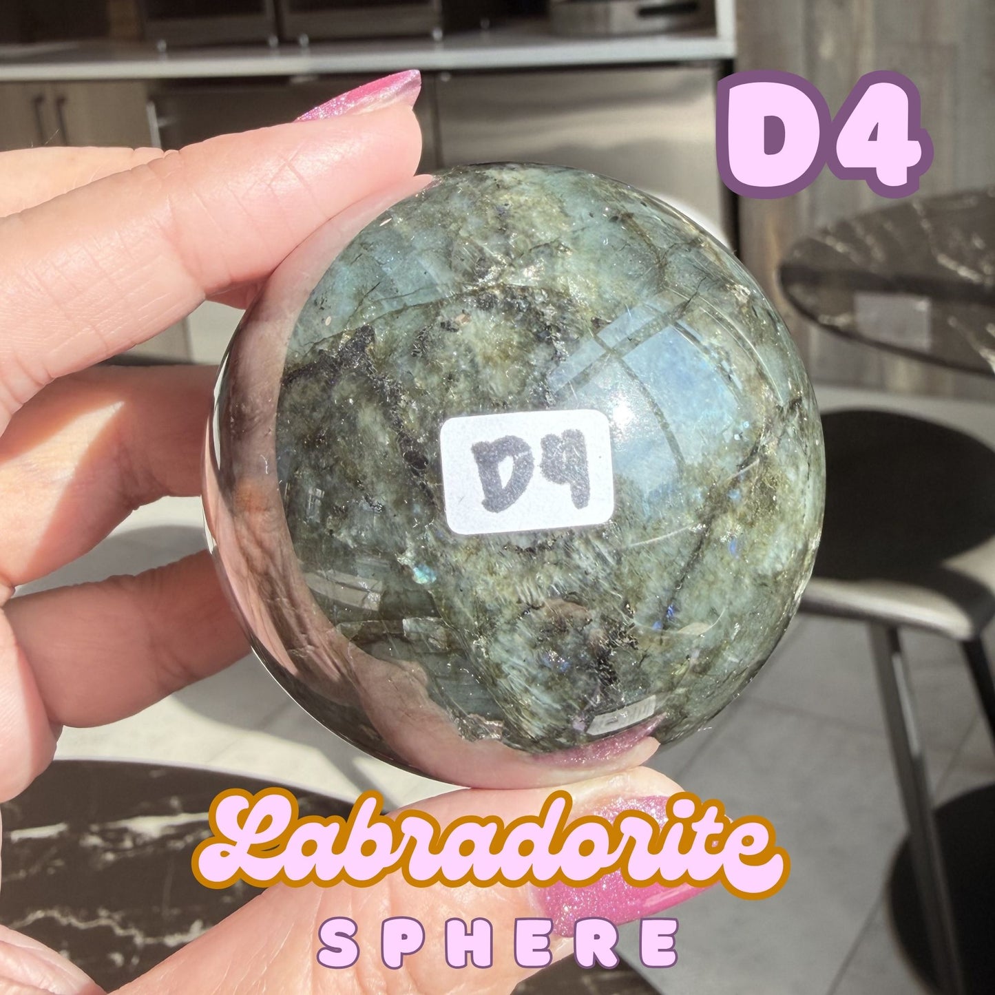 Labradorite Sphere | D4