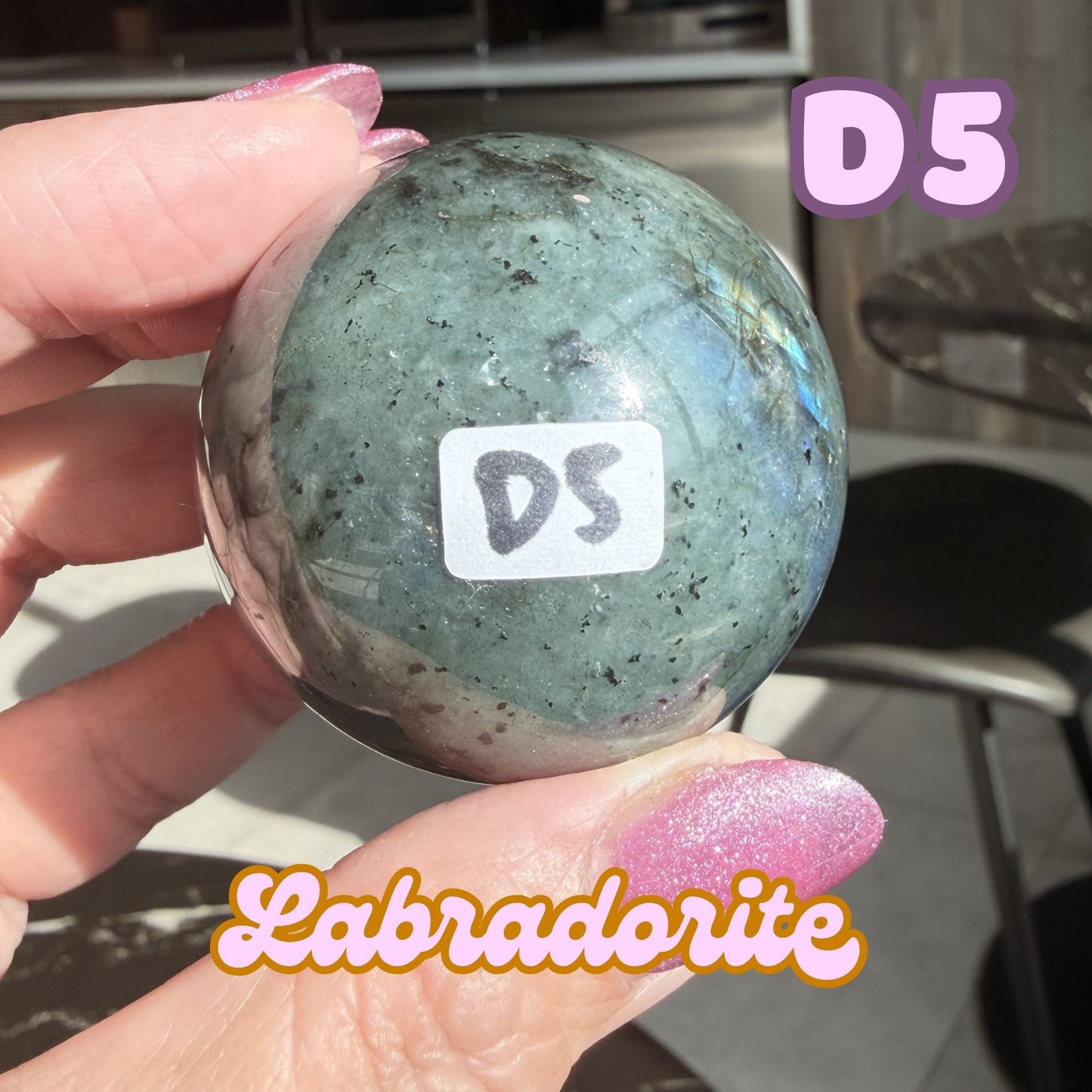 Labradorite Sphere | D5