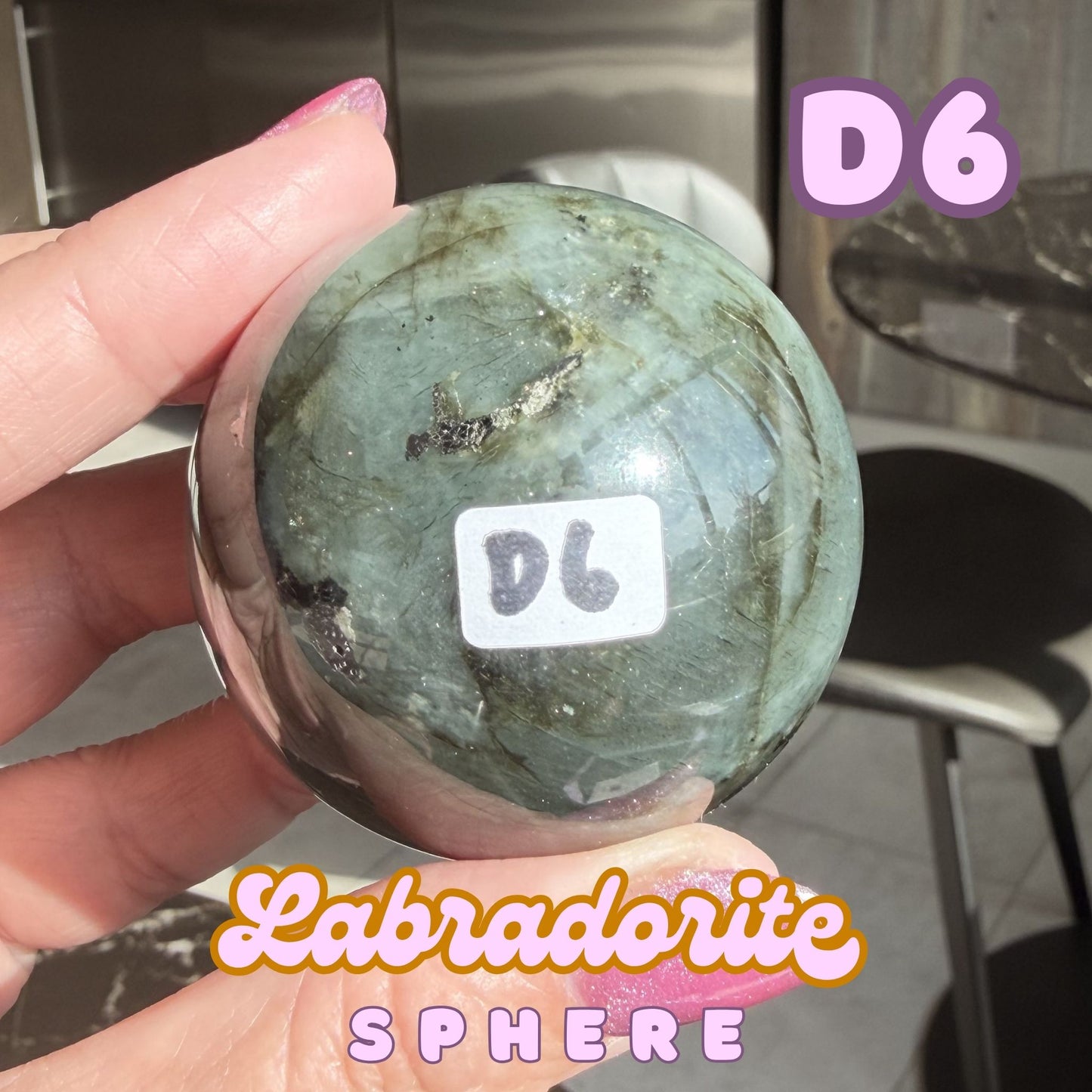 Labradorite Sphere | D6