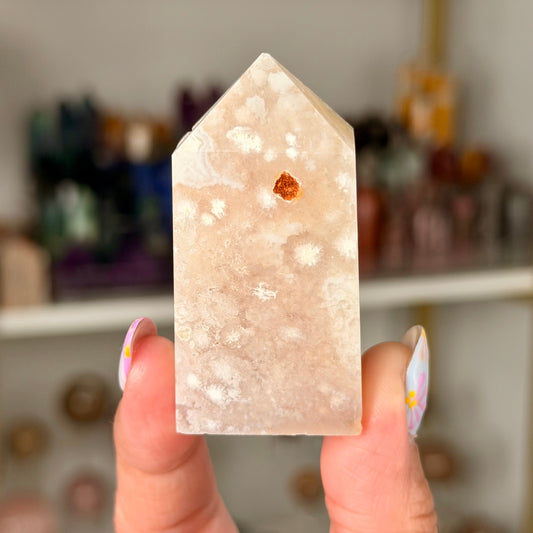 Pink Amethyst Obelisk Tower | PA1