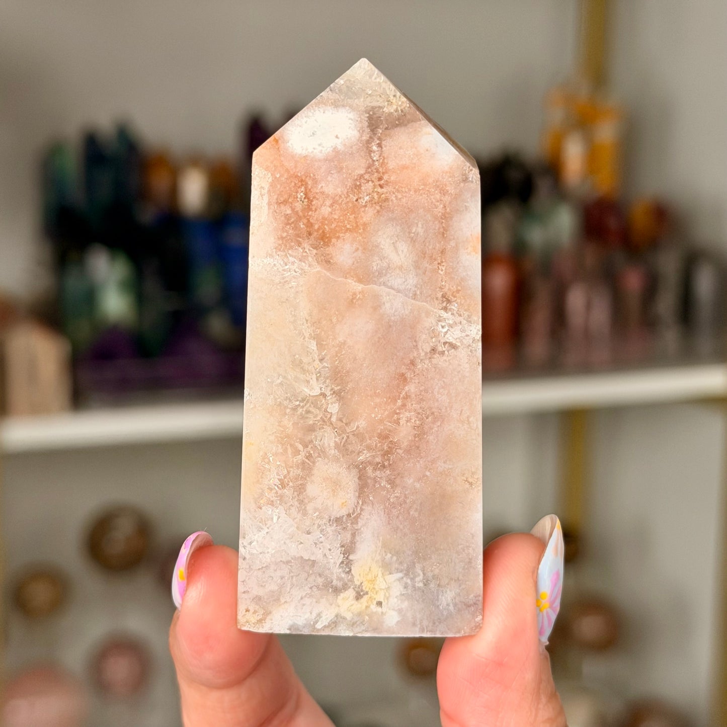 Pink Amethyst Obelisk Tower | PA3
