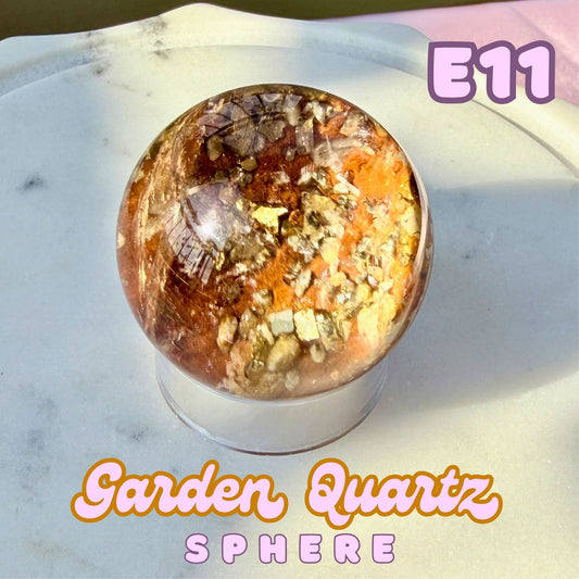Garden Quartz Sphere | E11