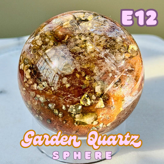 Garden Quartz Sphere | E12
