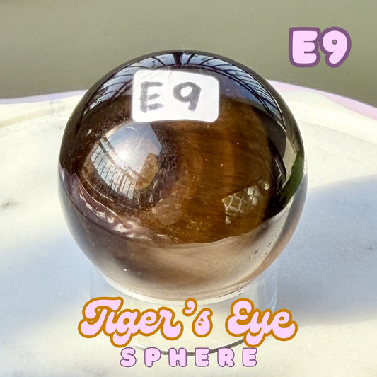 Tiger's Eye Sphere | E9