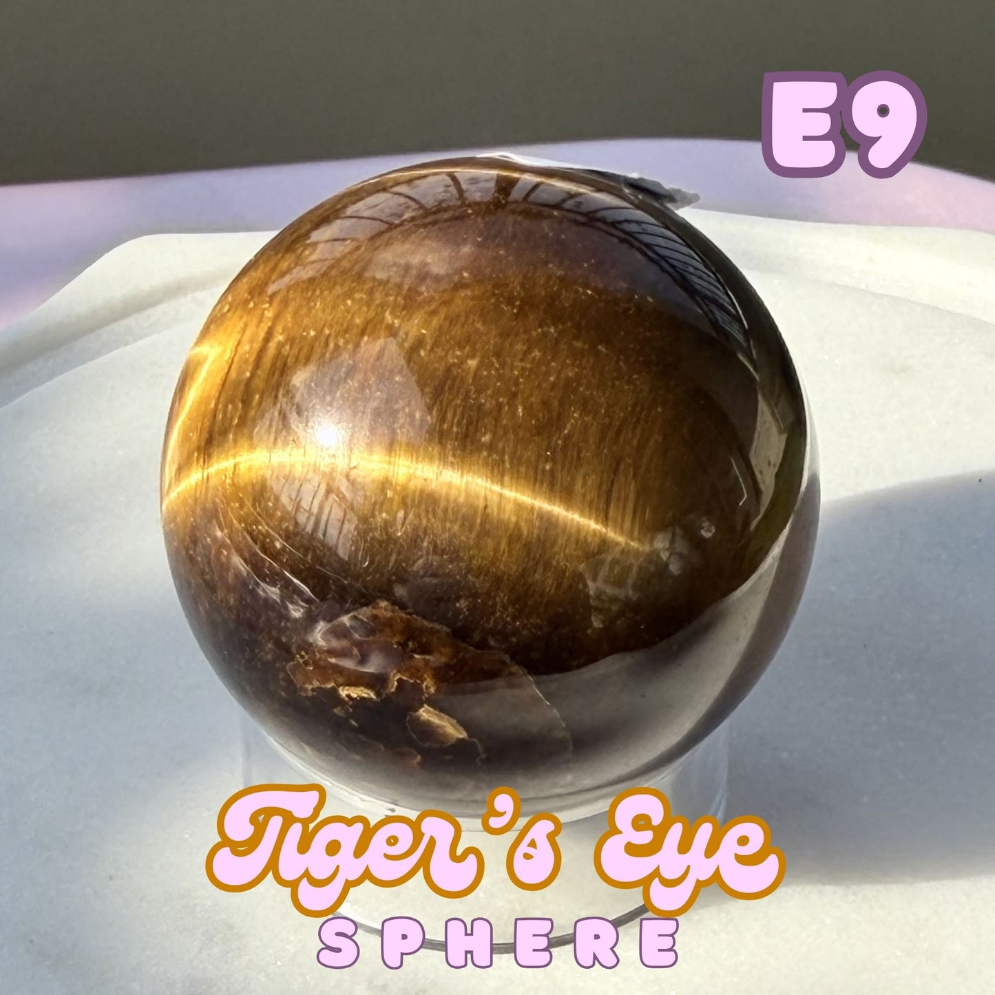 Tiger's Eye Sphere | E9