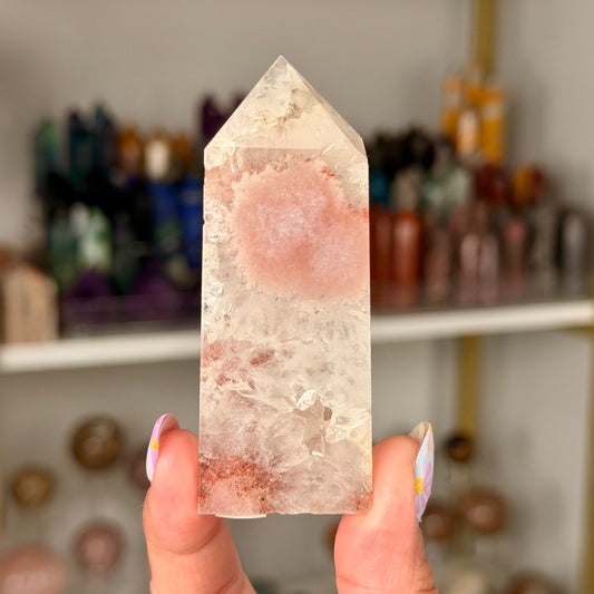 Pink Amethyst Obelisk Tower | PA4