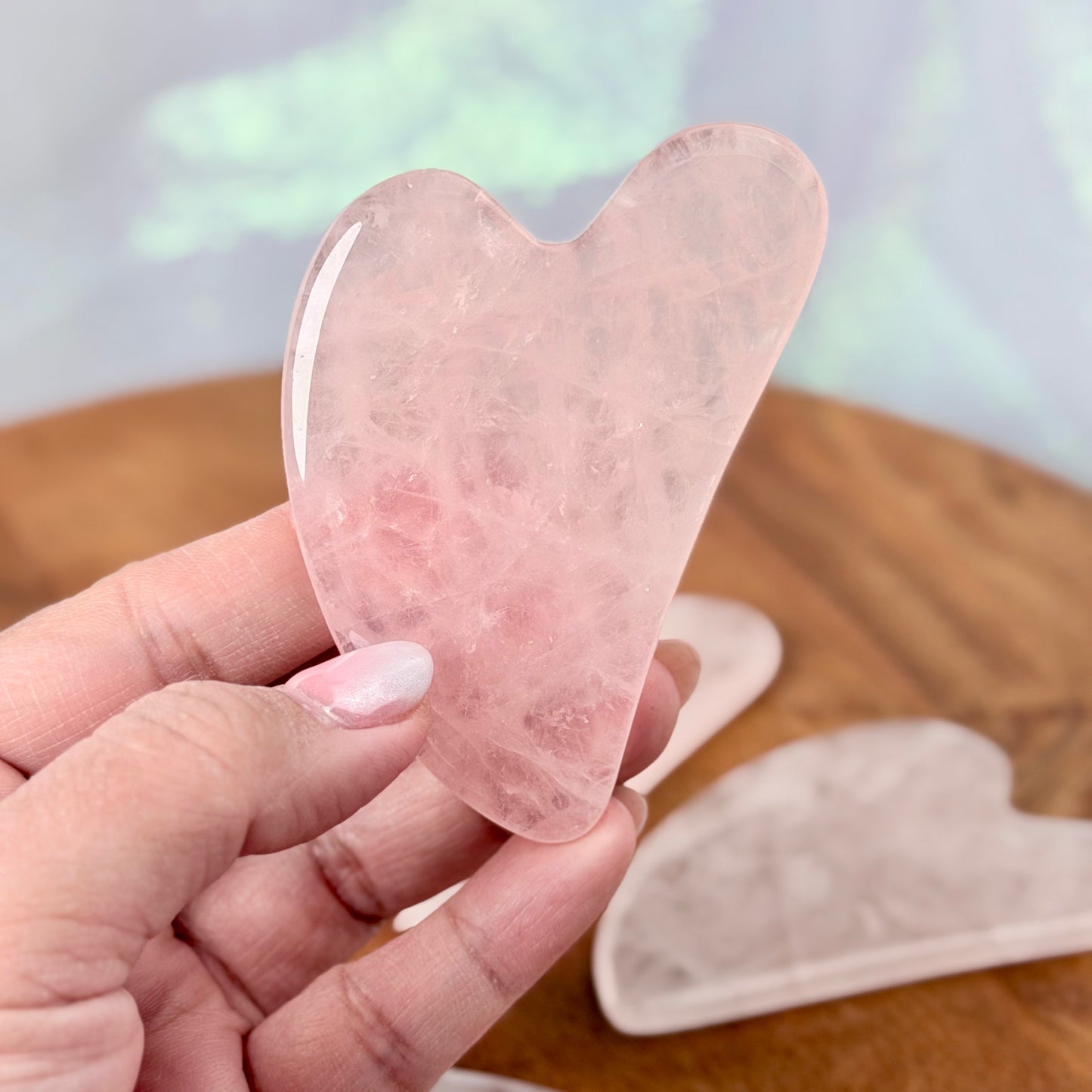 Rose Quartz Gua Sha