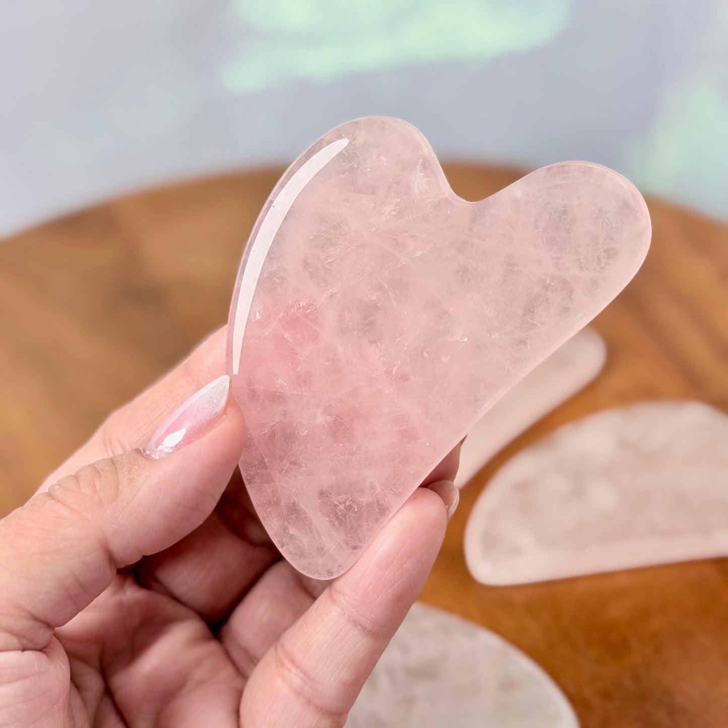 Rose Quartz Gua Sha