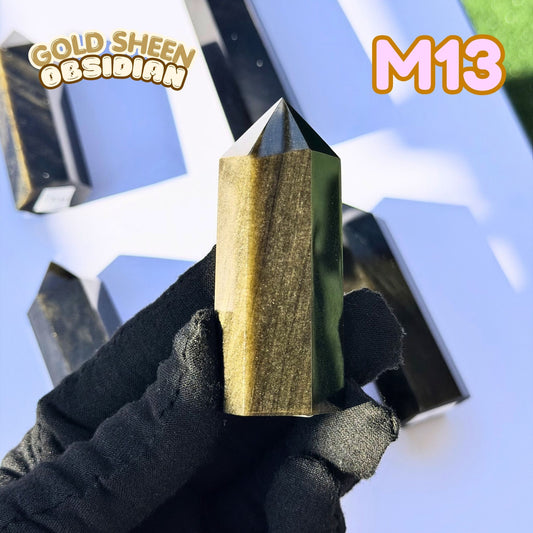 Gold Sheen Obsidian Tower | M13