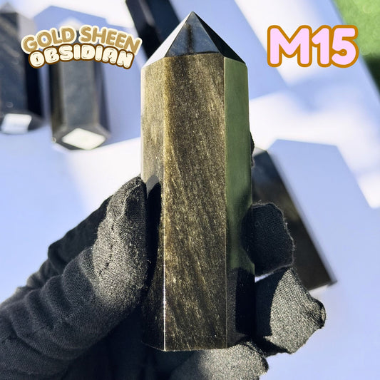 Gold Sheen Obsidian Tower | M15