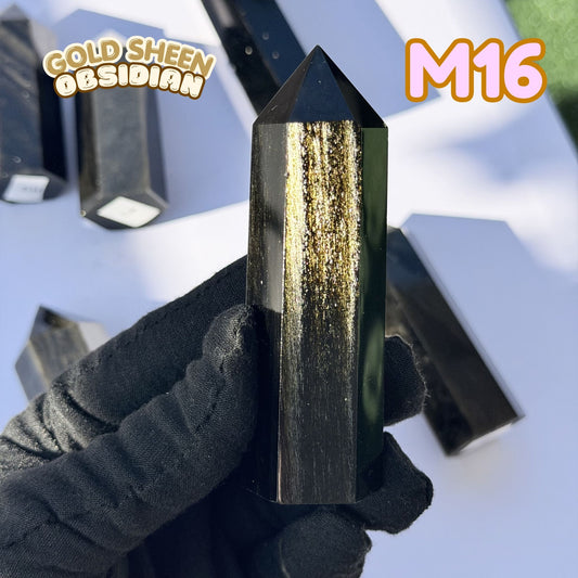 Gold Sheen Obsidian Tower | M16