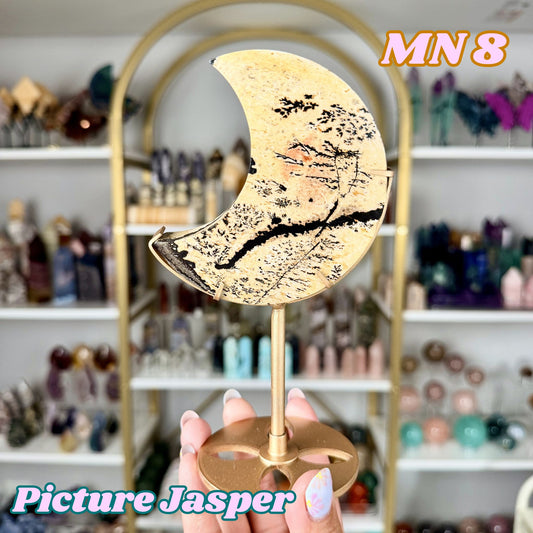Picture Jasper Moon on Stand | MN8