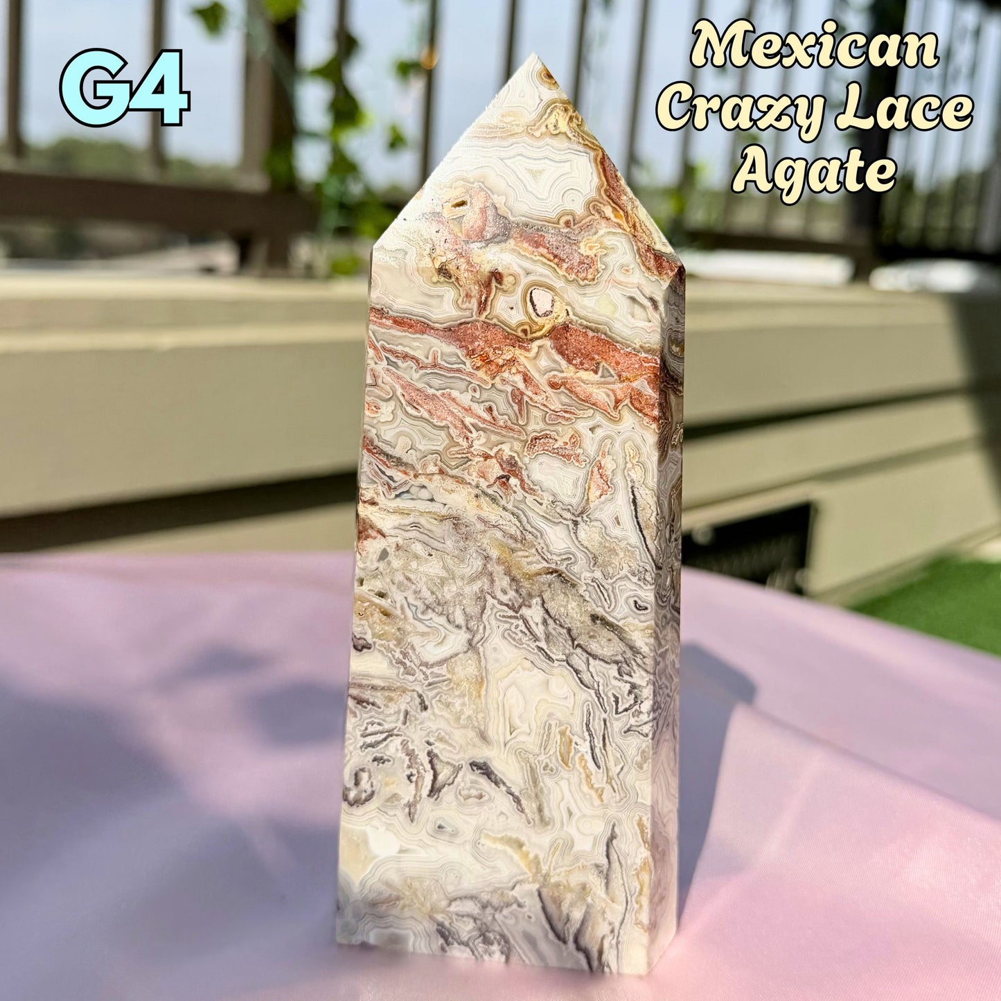 Mexican Agate Tower | G4