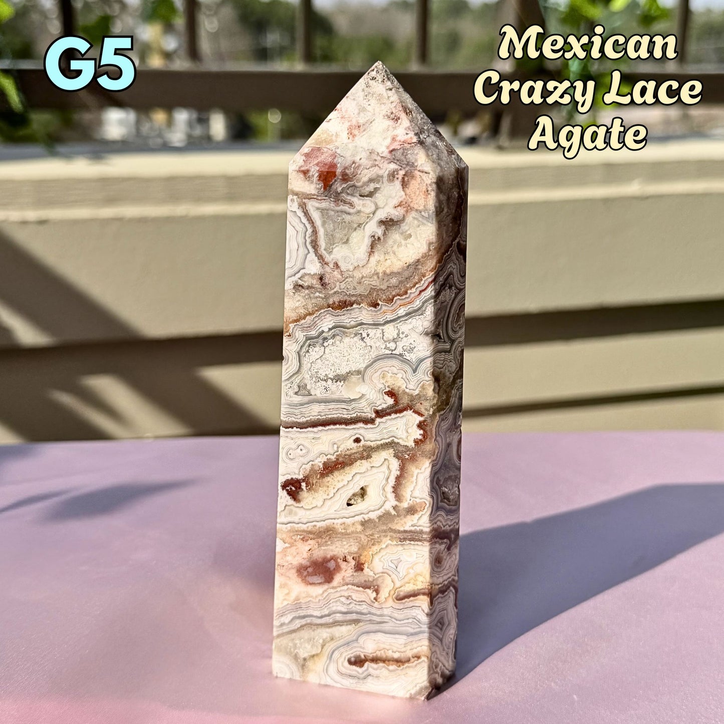 Mexican Agate Tower | G5