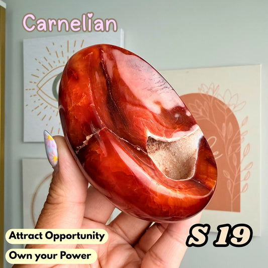 Carnelian Druzy Bowl | S19