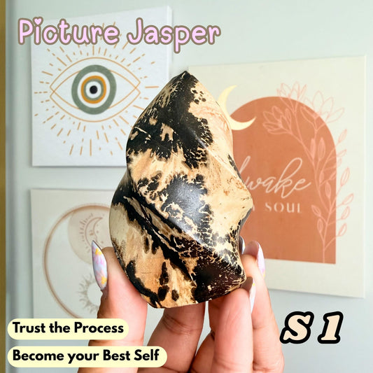 Picture Jasper Small Torch Flame | S1