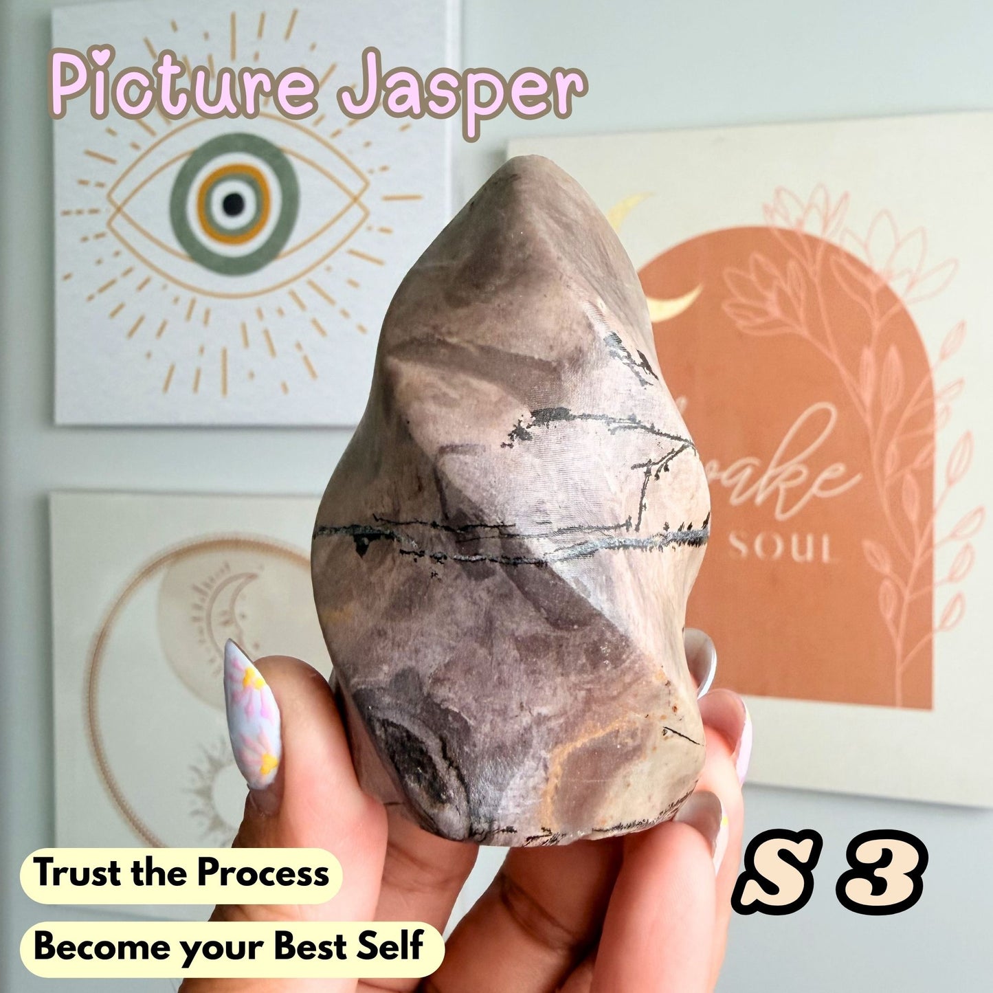 Picture Jasper Small Torch Flame | S3