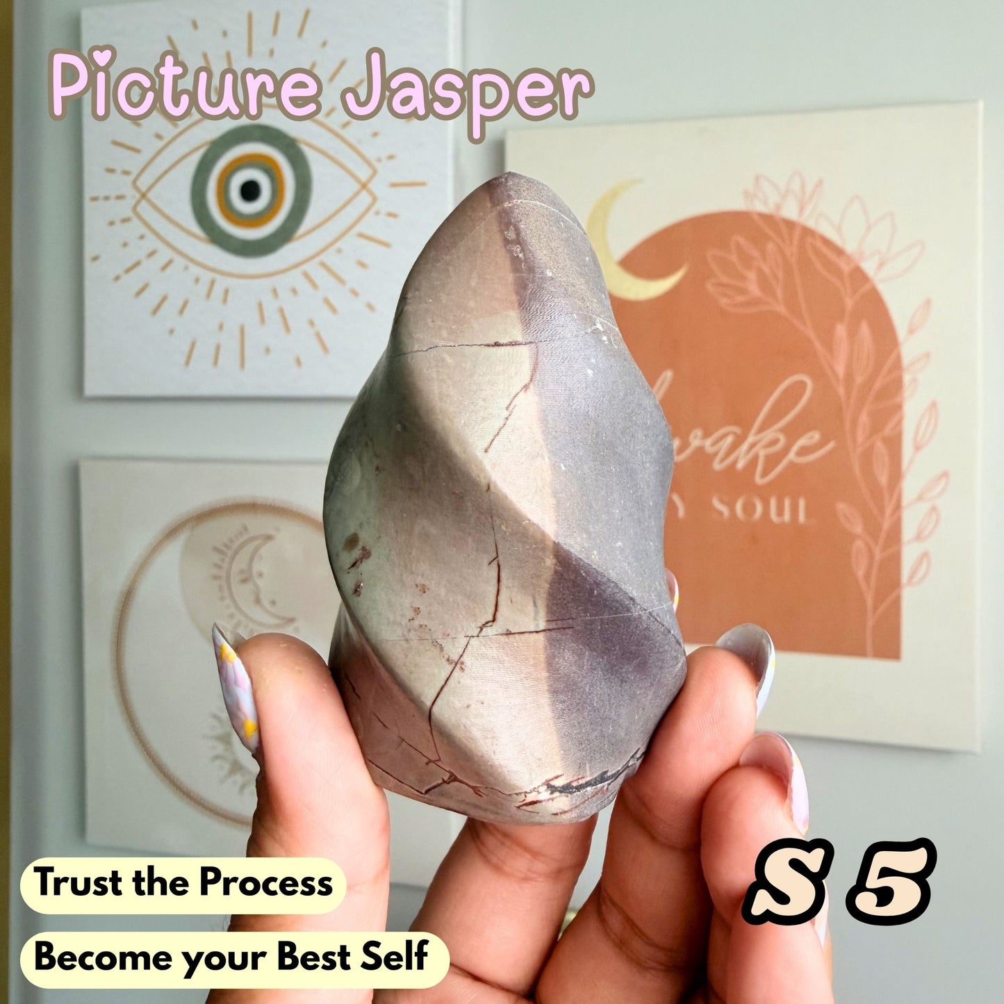 Picture Jasper Small Torch Flame | S5