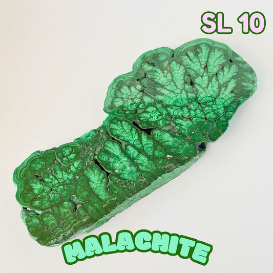 Natural Congo Malachite Slab | SL 10