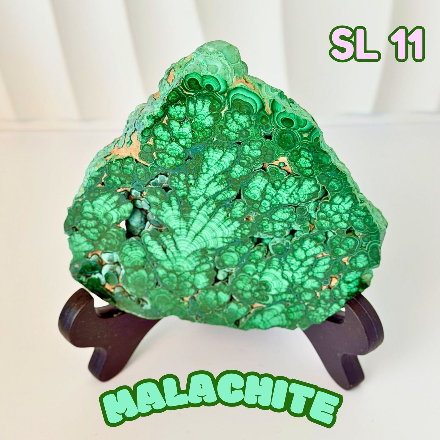 Natural Congo Malachite Slab | SL 11