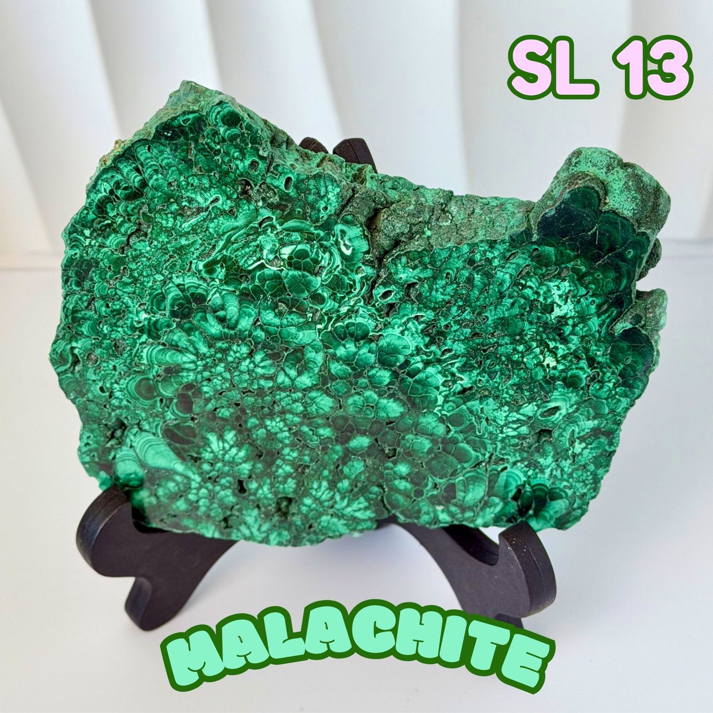 Natural Congo Malachite Slab | SL 13