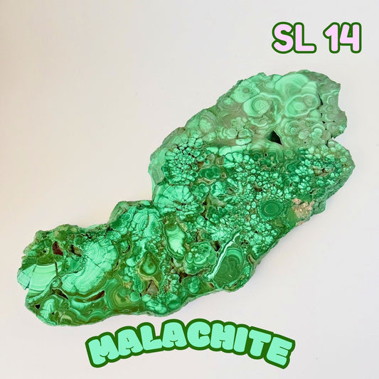 Natural Congo Malachite Slab | SL 14