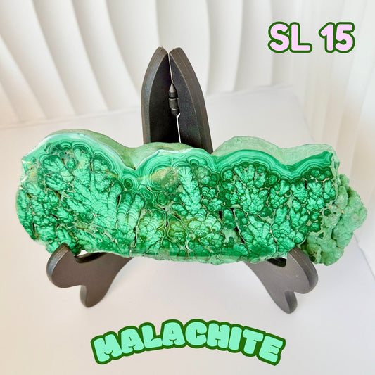 Natural Congo Malachite Slab | SL 15