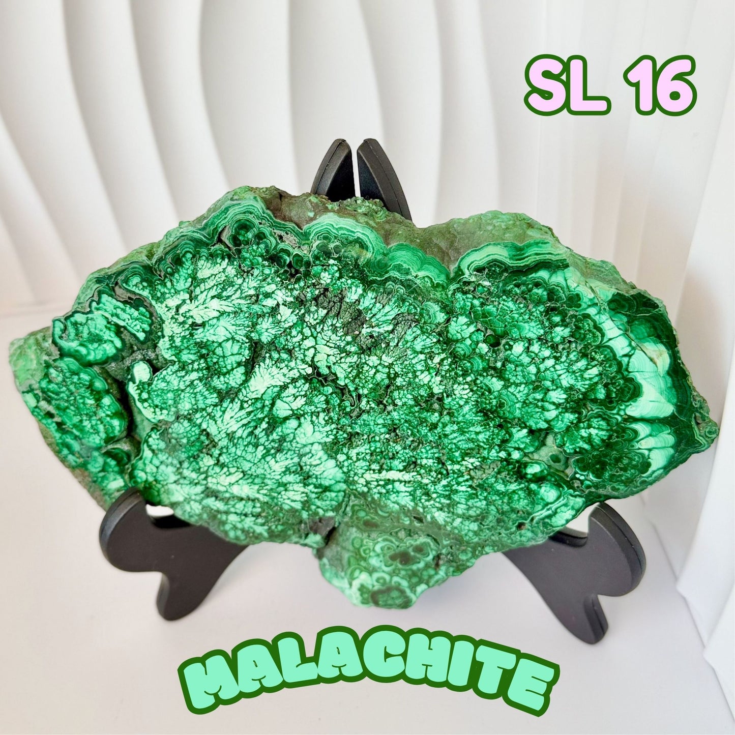 Natural Congo Malachite Slab | SL 16