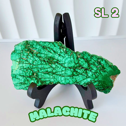 Natural Congo Malachite Slab | SL 2