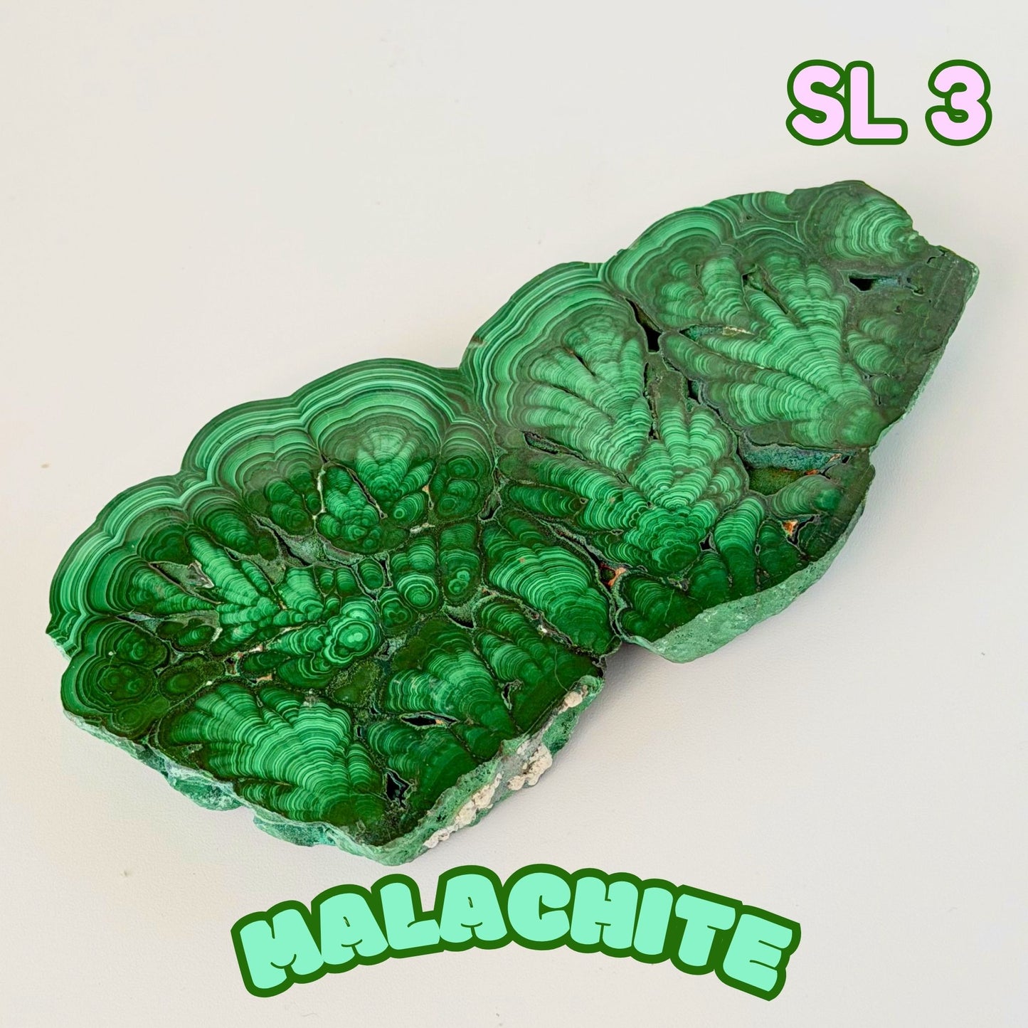 Natural Congo Malachite Slab | SL 3