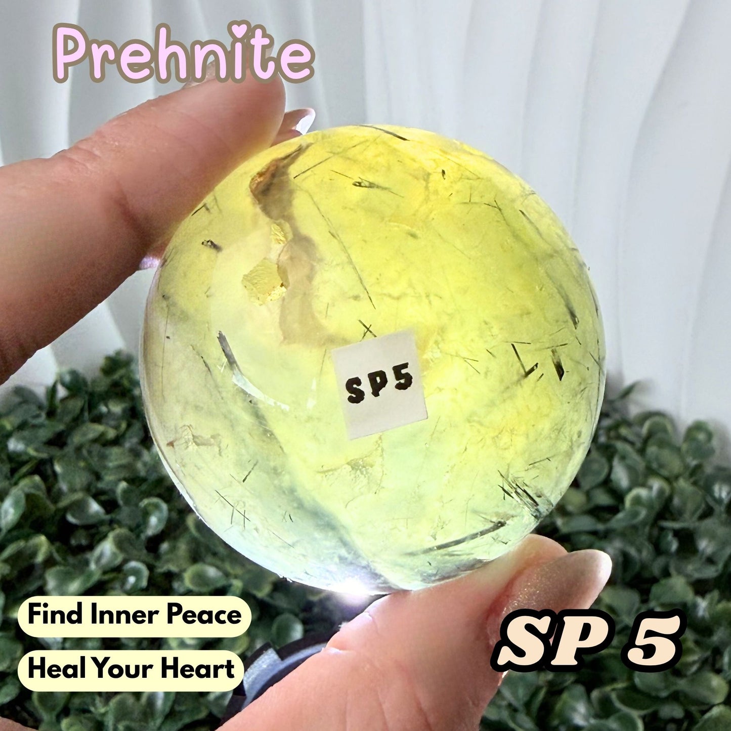Prehnite Sphere | SP5