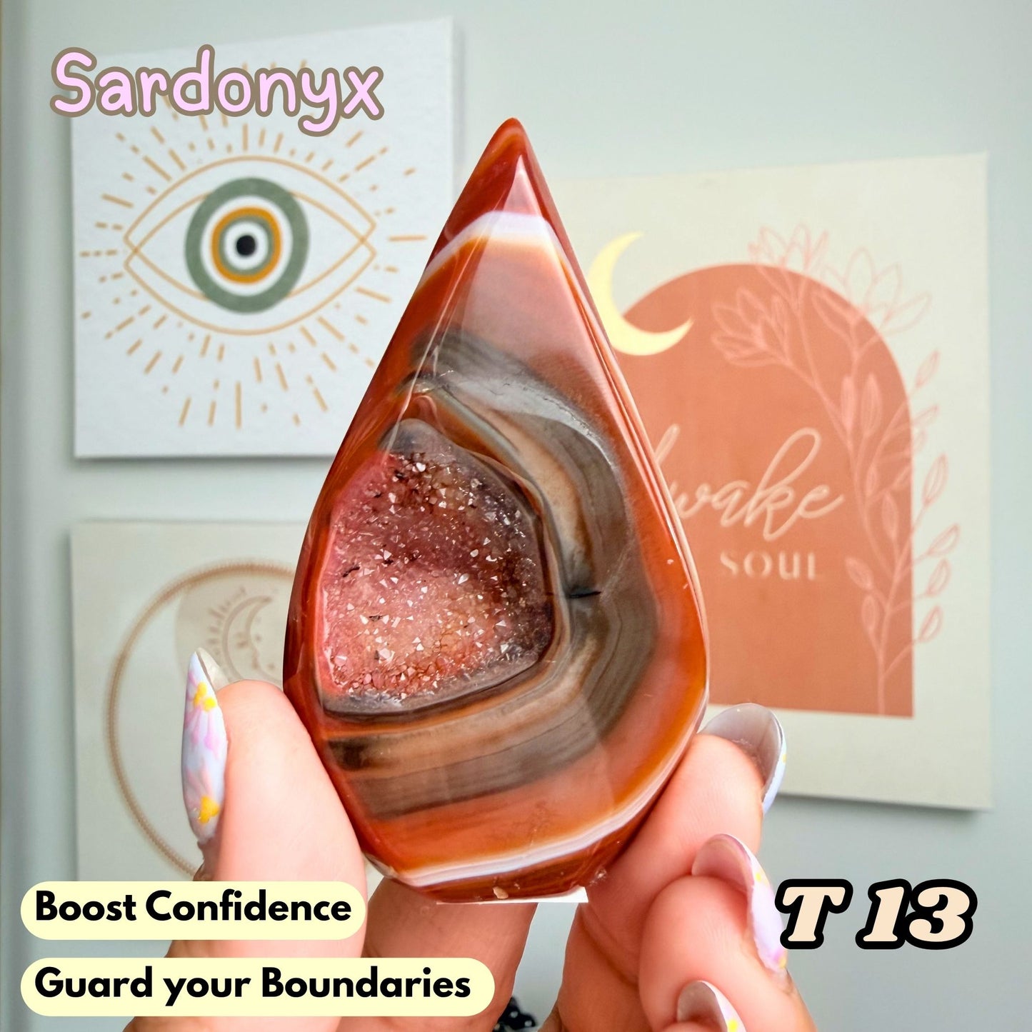 Sardonyx Flame Freeform | T13
