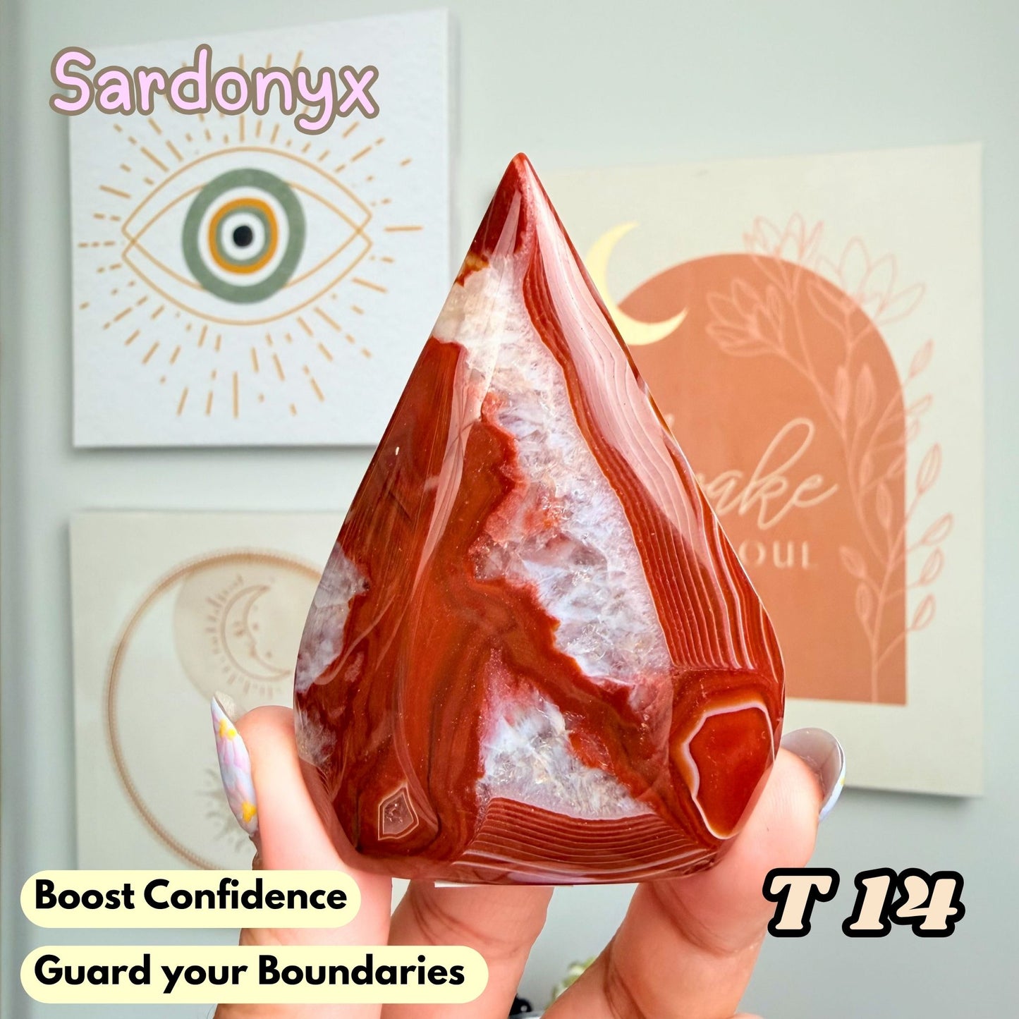 Sardonyx Flame Freeform | T14