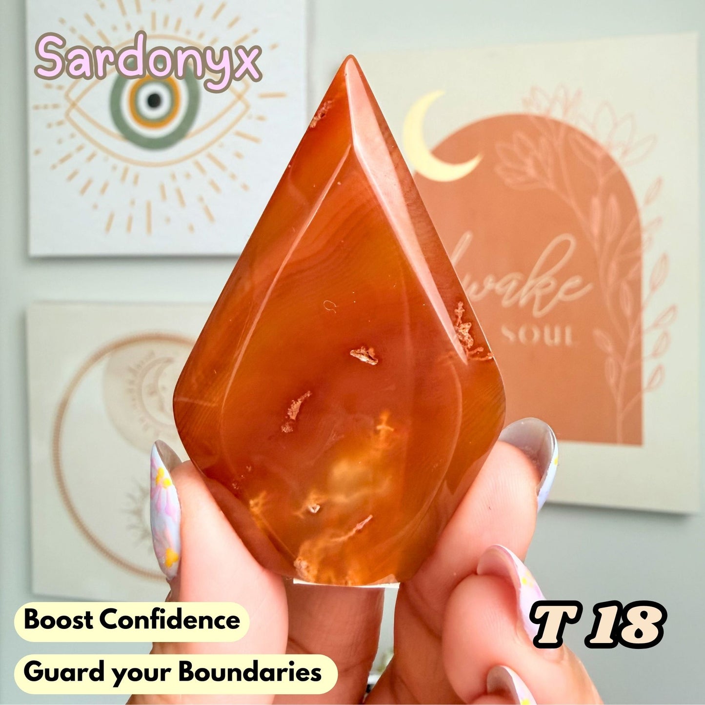 Sardonyx Flame Freeform | T18